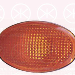 Direction Indicator, without bulb holder, yellow, lateral installation, 1 034 275 (FORD), 1 058 079 (FORD), 1 067 579 (FORD), 1027560 (FORD), 4 076 147 (FORD), 4474148 (FORD), 6 859 846 (FORD), 6 859 847 (FORD), 6859847 (FORD), 7152976 (FORD)