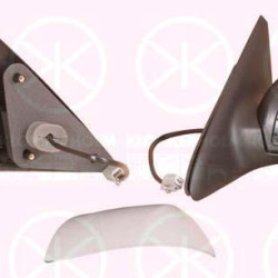 Exterior Mirror, w/primer, for electric mirror adjustment, Heatable, Right, 1 205 772 (FORD), 1138107 (FORD), 1205772 (FORD), 1232184 (FORD)