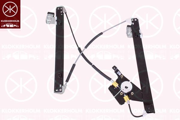 Window Regulator, 4/5-drs, OE-type, without electric motor, Electric, Left Front, 1 320 840 (FORD), 1 417 698 (FORD), 1142721 (FORD), 1211068 (FORD), 1320840 (FORD), 1384864 (FORD)