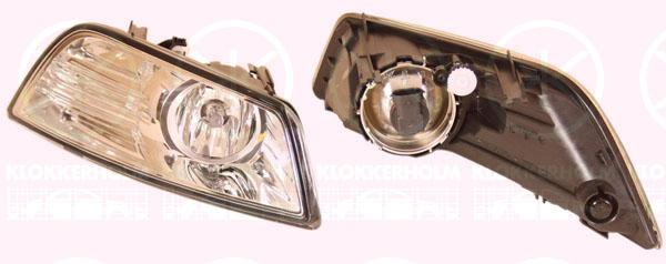 Front Fog Light, H11, AL, Left Front, 1 521 705 (FORD), 1477098 (FORD), 1489913 (FORD)