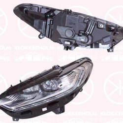 Headlight, Left, Illuminance [lx]: 17.5, LED, without lettering: Ford Dynamic LED, with daytime running light (LED), for vehicles with dynamic bending light, Valeo, 1 872 351 (FORD), 1 910 023 (FORD), 2 017 565 (FORD), 2 132 670 (FORD), 2 140 159 (FORD), 2284953 (FORD), 2519157 (FORD), 5 270 591 (FORD), ES73-13D155-AC (FORD), ES73-13D155-AE (FORD)