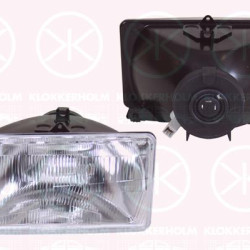 Headlight, H4, for vehicles without headlight levelling, T.Y.C, Left, Illuminance [lx]: 25, 1 652 633 (FORD)