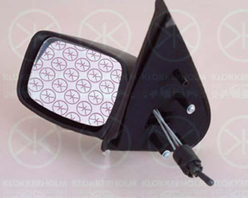 Exterior Mirror, Control: cable pull, Convex, Right, 1 048 065 (FORD)