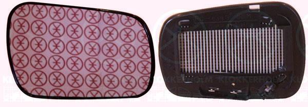 Mirror Glass, exterior mirror, Convex, Heatable, Left, OE-TYPE, 1 140 594 (FORD), 1145853 (FORD)