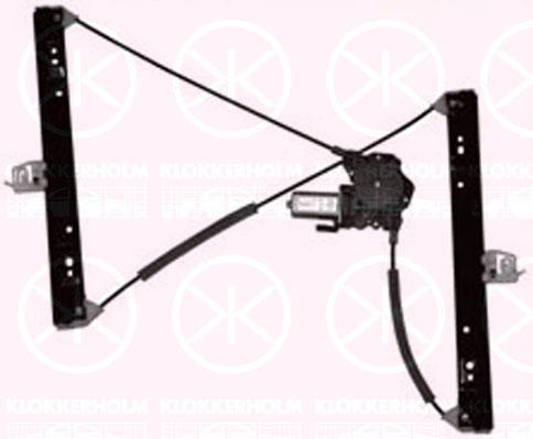 Window Regulator, 2-dr, with electric motor, Electric, Left, Number of pins: 2, 1 233 193 (FORD), 1 498 048 (FORD), 1212564 (FORD), 1214318 (FORD), 1227335 (FORD), 1233193 (FORD), 1317301 (FORD), 1318772 (FORD), 1331312 (FORD), 1372502 (FORD), 1436746 (FORD), 1478272 (FORD), 1498048 (FORD), 1528038 (FORD), 1567726 (FORD)