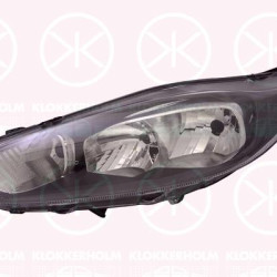 Headlight, Visteon, Left, Illuminance [lx]: 17.5, H7, H15, Housing Colour: black, with motor for headlamp levelling, 1 857 451 (FORD), 1 874 073 (FORD), 1 767 024 (FORD), 1 789 946 (FORD), 1 806 749 (FORD), 1 831 958 (FORD), 1 857 449 (FORD), 1874083 (FORD), 2126888 (FORD)