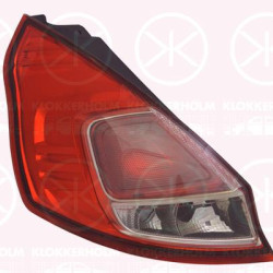 Tail Light Assembly, with bulb holder, Left, Number of Doors: 3-5, 1 823 622 (FORD), 1 877 011 (FORD), 1823622 (FORD)