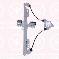 Window Regulator, 4-dr, OE-type, without electric motor, Electric, Left Front, 1 573 811 (FORD), 1 633 102 (FORD), 1 837 995 (FORD), 1515307 (FORD), 1515308 (FORD), 1518804 (FORD), 1518805 (FORD), 1523544 (FORD), 1523546 (FORD), 1543193 (FORD), 1543194 (FORD), 1547256 (FORD), 1547260 (FORD), 1573811 (FORD), 1573819 (FORD), 1602217 (FORD), 1602222 (FORD)