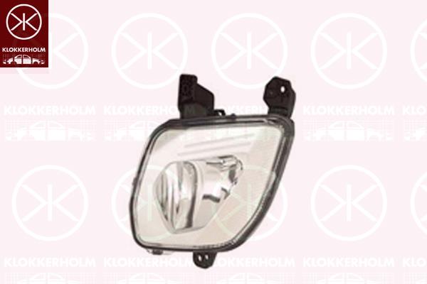 Front Fog Light, Standard, Left Front, H8, without bulb holder, 2112660 (FORD), H1BB-15A255-AB (FORD)