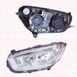 Headlight, Right, H7, H15, with motor for headlamp levelling, 1833643 (FORD), 1833741 (FORD), 1840872 (FORD), 1845610 (FORD), 1848510 (FORD), 1856023 (FORD), 1864383 (FORD), 1867792 (FORD), 2071572 (FORD), 2269014 (FORD)