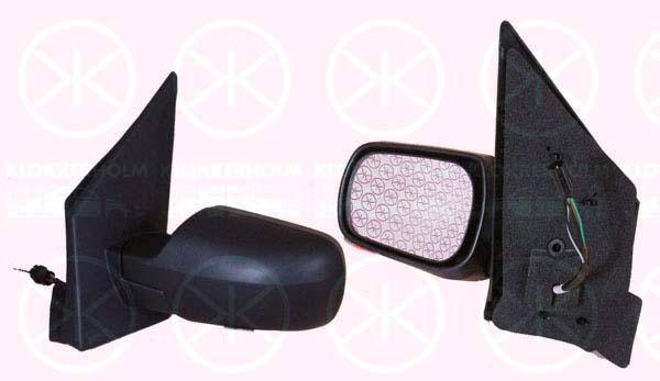 Exterior Mirror, Left, for electric mirror adjustment, Heatable, Convex, 1 208 270 (FORD), 1 214 809 (FORD), 1208270 (FORD), 1214809 (FORD), 1222828 (FORD), 1315842 (FORD), 1379885 (FORD)