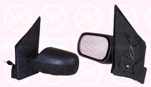 Exterior Mirror, Right, for electric mirror adjustment, Heatable, Convex, 1 208 268 (FORD), 1 214 807 (FORD), 1207326 (FORD), 1208268 (FORD), 1222825 (FORD), 1315839 (FORD), 1379884 (FORD)