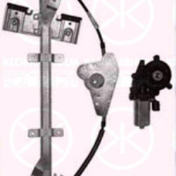 Window Regulator, 4-dr, with electric motor, Electric, Left Front, 1 225 874 (FORD), 1 498 141 (FORD), 1 553 149 (FORD), 1206157 (FORD), 1206824 (FORD), 1225874 (FORD), 1255983 (FORD), 1326202 (FORD), 1337224 (FORD), 1448094 (FORD), 1498141 (FORD), 1528175 (FORD), 1553149 (FORD), 1609124 (FORD)