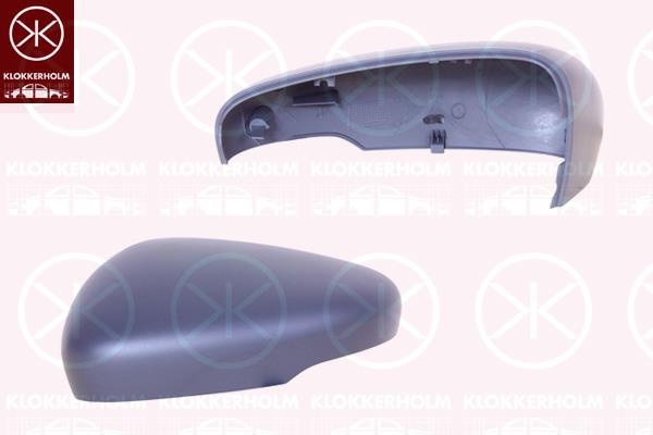 Housing, exterior mirror, Left, w/primer, 2461461 (FORD), 2461455 (FORD), 2516970 (FORD), LV4B-17D743-AC (FORD)