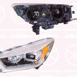 Headlight, Left, Illuminance [lx]: 12.5, Bi-Xenon, D3S (Gas Discharge Lamp), H1, without control unit for Xenon, with motor for headlamp levelling, 2069356 (FORD), 2273608 (FORD), GV4113008AB (FORD), GV41-13008-AB (FORD)