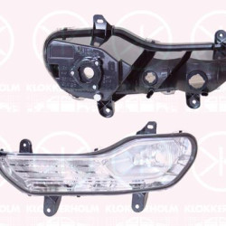 Front Fog Light, Left Front, H10, PY21W, W5W, with position light, 1849468 (FORD), CV44-13B221-BG (FORD)