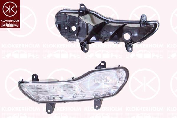 Front Fog Light, Left Front, H10, PY21W, 1849467 (FORD), CV44-13B221-AG (FORD)