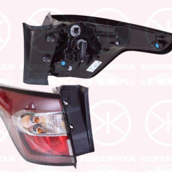 Tail Light Assembly, Trim Level: Sport, Level 1, Left, Outer section, 2069458 (FORD), 2220999 (FORD), 2320973 (FORD), GV41-13405-DF (FORD)