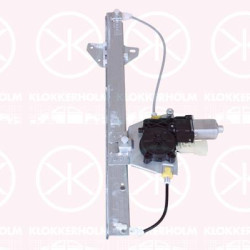 Window Regulator, OE-type, with electric motor, with comfort function, Electric, Left Rear, Number of pins: 6, 2 137 311 (FORD)