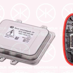 Ballast, gas discharge lamp, Bi-Xenon, Hella, 1 376 950 (FORD), 12767670 (SAAB), 5M0 907 391 (VW), 5M0907391 (SKODA), 6 937 223 (BMW), 6224 J2 (PEUGEOT), 6224 J2 (CITROEN), 63 12 6 937 223 (BMW), 6M21 12K072AA (FORD), 92266167 (CHEVROLE), A 000 821 1061 (MERCEDES)