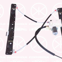 Window Regulator, Left Front, Electric, with comfort function, with electric motor, Number of pins: 6, 1548850 (FORD), 1639955 (FORD), 1702516 (FORD), 1722858 (FORD), 1766159 (FORD), 1376856 (FORD), 1776604 (FORD), 1800000 (FORD), 1881248 (FORD), 6M21U27000BR (FORD)