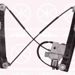 Window Regulator, Left Rear, Electric, with comfort function, with electric motor, Number of pins: 4, 1376853 (FORD), 1475165 (FORD), 1509724 (FORD), 1523695 (FORD), 1766163 (FORD), 1803934 (FORD), 1881213 (FORD), 6M21U27000BR (FORD)