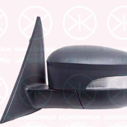 Exterior Mirror, Left, Number of pins: 8, for electric mirror adjustment, Electronically foldable, for vehicles with coming home function, w/primer, Heatable, Aspherical, 1888209 (FORD), 1898051 (FORD), 1922738 (FORD), 1939913 (FORD), 2010411 (FORD), 2073022 (FORD), 2113518 (FORD), 2257561 (FORD), 2516278 (FORD), EM2B-17683-BH (FORD)