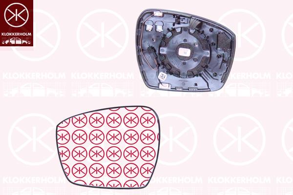 Mirror Glass, exterior mirror, Left, Automatic dimming, Heatable, Aspherical, 2002930 (FORD), 2115826 (FORD), 2428239 (FORD), 2516252 (FORD), 5349079 (FORD), GT4B-17K707-AA (FORD)