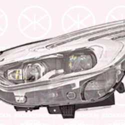 Headlight, Right, LED, with daytime running light (LED), Housing Colour: chrome, with control unit for dynamic bending light (AFS), Valeo, 1 903 191 (FORD), 1 909 849 (FORD), 1 920 923 (FORD), 1 921 537 (FORD), 2231997 (FORD), 2231999 (FORD), 2240979 (FORD), 2340053 (FORD), 2432388 (FORD), 2466637, 2466637 (FORD), EM2B-13W029-EH (FORD)