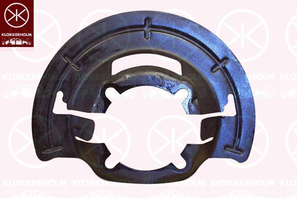 Splash Guard, brake disc, Front Axle, F81Z1214AA (FORD)