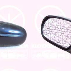 Exterior Mirror, 3-drs, for electric mirror adjustment, Plan, Left, 76250S03G15 (HONDA)