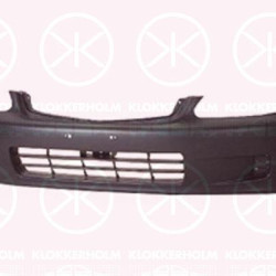 Bumper, w/primer, without reinforcement, Front, 04711S01A01ZZ (HONDA), 04711S04010ZZ (HONDA), 71101S01A02ZE (HONDA), 71101S01A02ZF (HONDA), 71101S01A02ZN (HONDA), 71101S01A02ZP (HONDA), 71101S01A02ZT (HONDA)