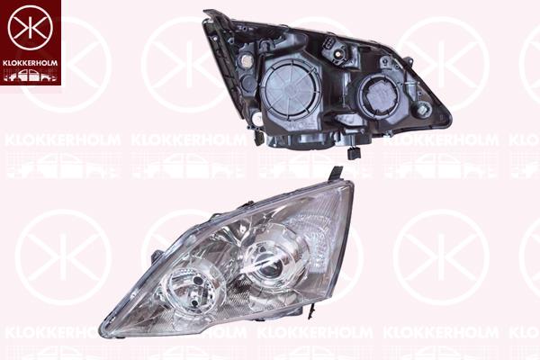 Priekinis žibintas, Left, D2S (gas discharge tube), H11/HB3, with motor for headlamp levelling, 33151SWWG11 (HONDA), 33151-SWW-G11 (HONDA)