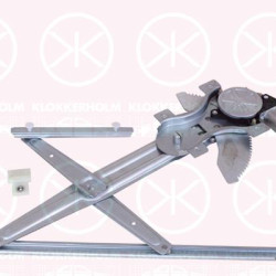 Window Regulator, with electric motor, without comfort function, Electric, Right Front, Number of pins: 2, 8-97350004-0 (ISUZU)