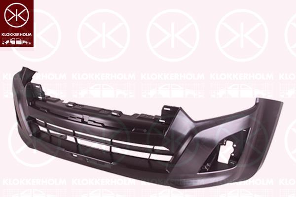 Bumper, Front, black, Trim Level: WIDE TYPE, 8-98330328-0 (ISUZU), 8983303281 (ISUZU)