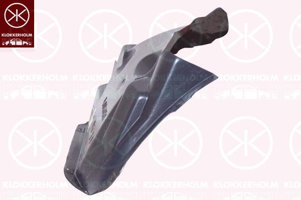 Liner, wheelhouse, Plastic, Left Front, Rear Section, 0000500337036 (IVECO), 500337036 (IVECO)