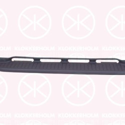 Bumper, Rear, grey, Centre Section, 504053283 (IVECO)