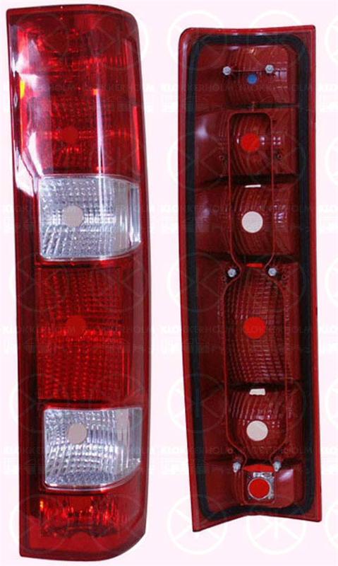 Tail Light Assembly, without bulb holder, Right, 0000069500590 (IVECO), 69500590 (IVECO)