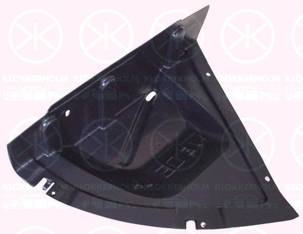 Liner, wheelhouse, Plastic, Left Front, Front Section, 0000003802207 (IVECO), 3802207 (IVECO)