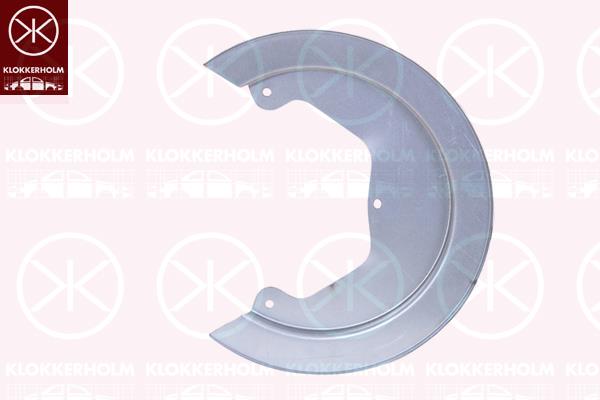 Splash Guard, brake disc, Rear Axle, Version: 35C, for brake disc diameter [mm]: 294, Zinc-coated, 0000007188517 (IVECO), 7188517 (IVECO)