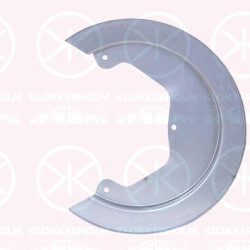 Splash Guard, brake disc, Rear Axle, Version: 35C, for brake disc diameter [mm]: 294, Zinc-coated, 0000007188517 (IVECO), 7188517 (IVECO)