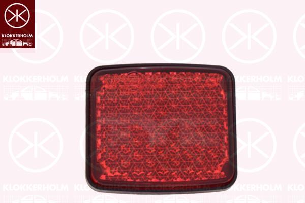 Reflector, Rear, red, 0000500352819 (IVECO), 500352819 (IVECO)