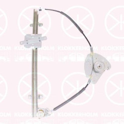 Window Regulator, without electric motor, Electric, Left Front, 82403-0X010 (HYUNDAI), 98810-0X100 (HYUNDAI)