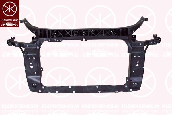 Radiator Support, Plastic, Full Body Section, 64101-0X000 (HYUNDAI), 641010X200 (HYUNDAI), 641010X202 (HYUNDAI), 641010X203 (HYUNDAI)