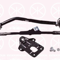 Wiper Linkage, Front, Set, without electric motor, for left-hand drive vehicles, 981500X000 (HYUNDAI)