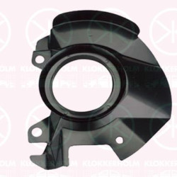 Splash Guard, brake disc, Front Axle Left, 517550X000 (KIA), 517550X000 (HYUNDAI)