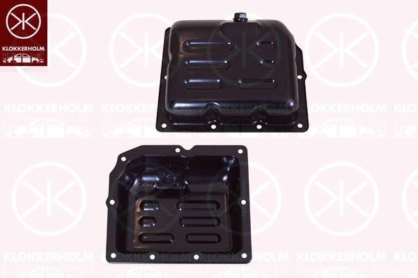 Oil Sump, Steel, 21510-04000 (HYUNDAI), 21510-04000 (KIA)