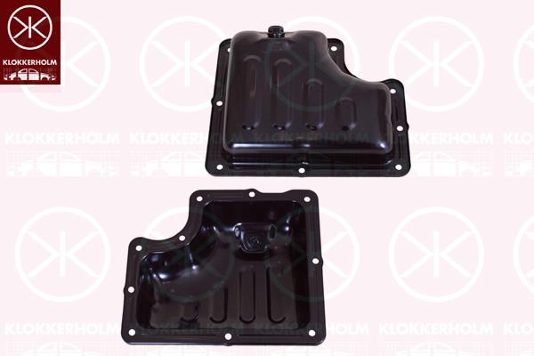 Oil Sump, Steel, 21510-03300 (KIA), 21510-03300 (HYUNDAI)