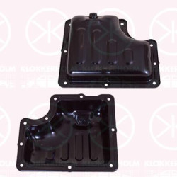 Oil Sump, Steel, 21510-03300 (KIA), 21510-03300 (HYUNDAI)