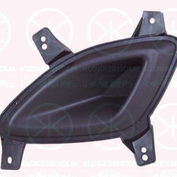 Ventilation Grilles, bumper, Left Front, without hole(s) for fog lights, 86583-0X200 (HYUNDAI)